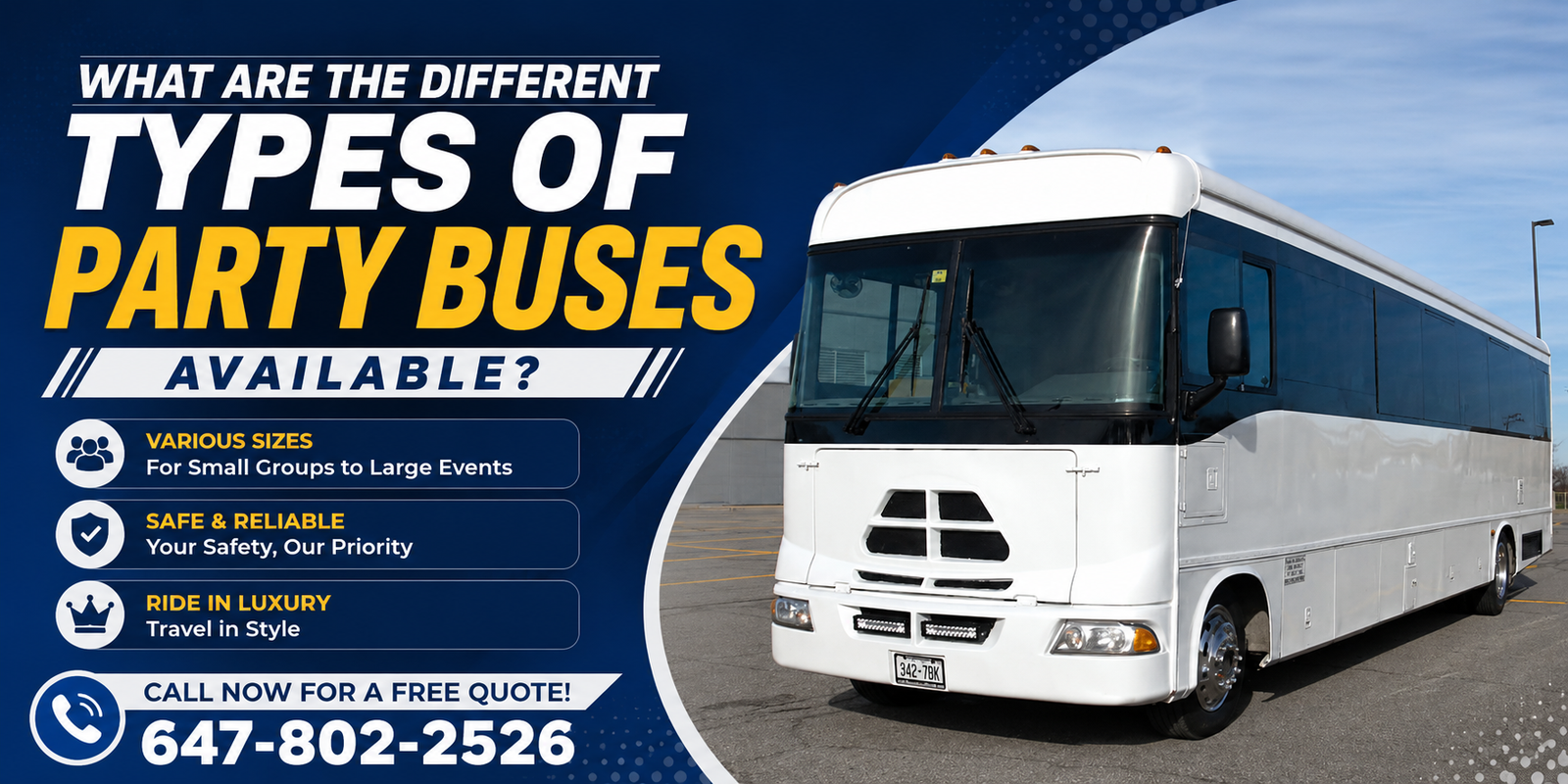 Different Types of Party Buses