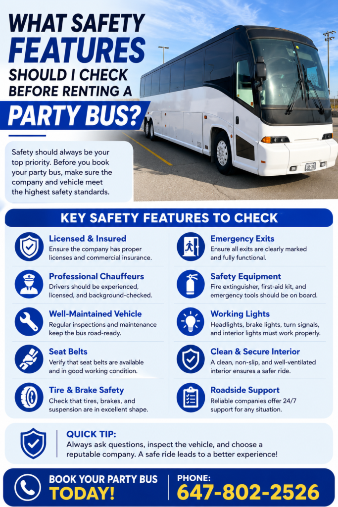 Renting a Party Bus