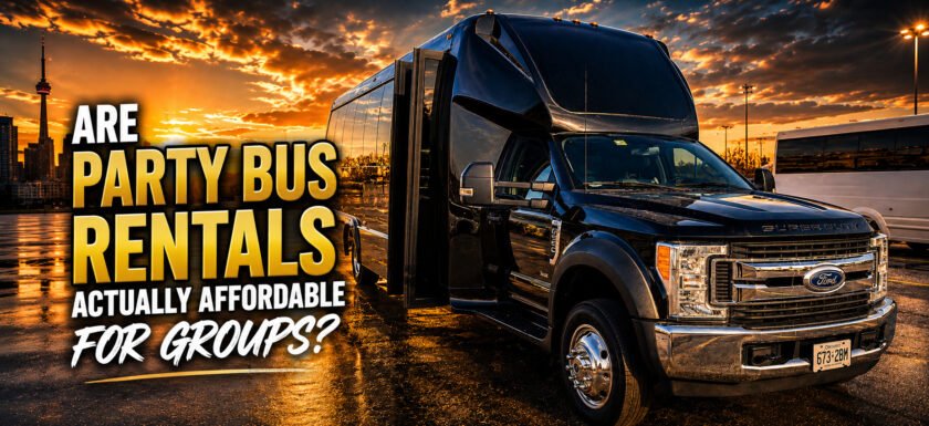 Affordable Party Bus Rental