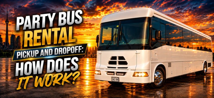 Party Bus Rentals Pickup